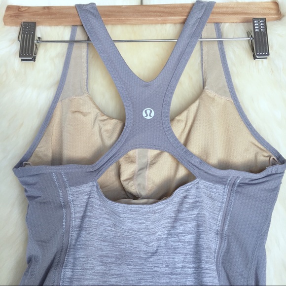 Lululemon Get Fit Gray Racerback Tank XS - Picture 4 of 4